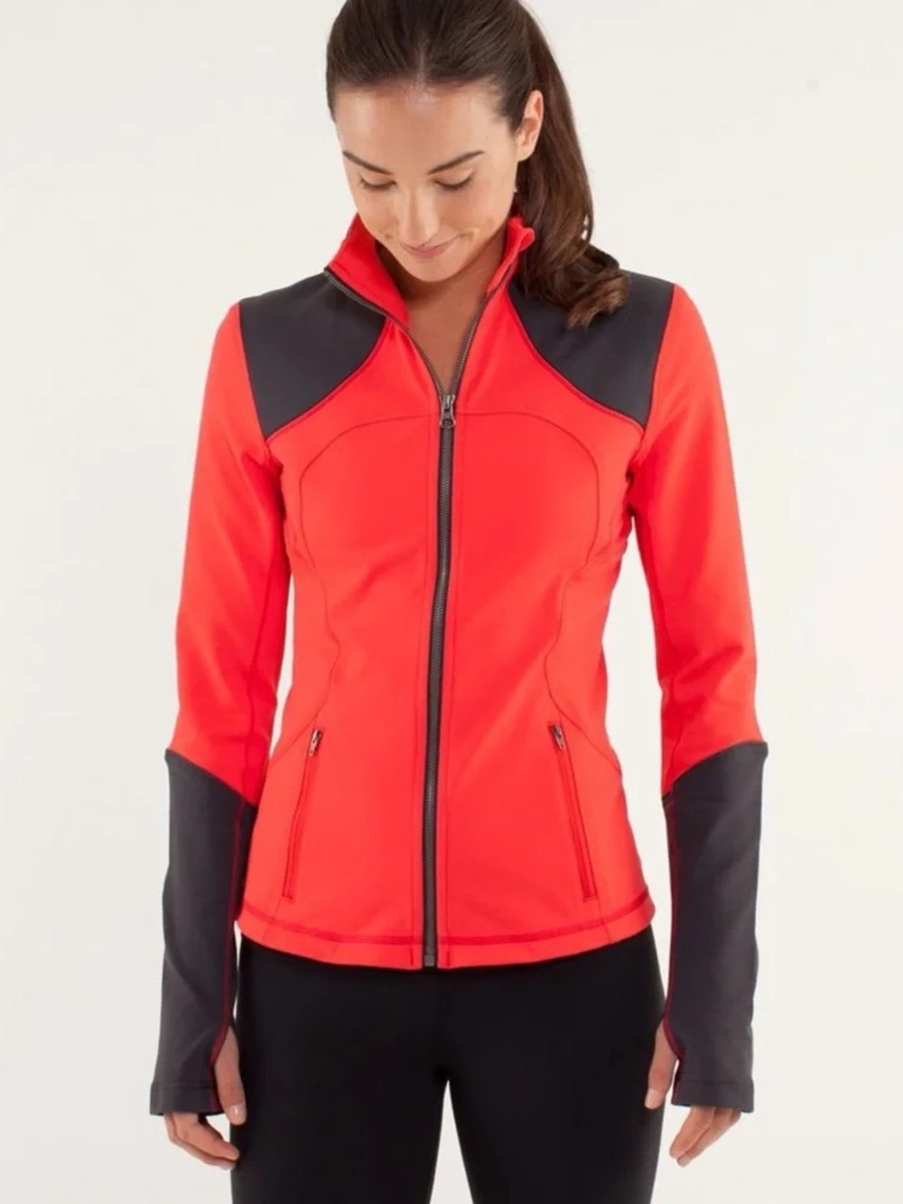Lululemon align jacket red/black